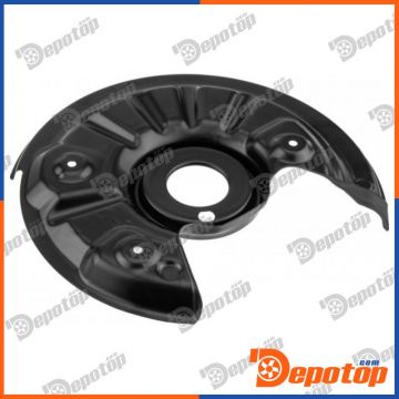 Déflecteur, disque de frein arrière gauche pour VW | HTO-VW-077, 9535875